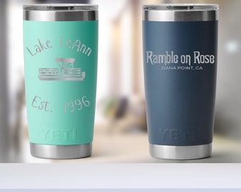 Personalized Engraved Yeti Tumbler | 20oz