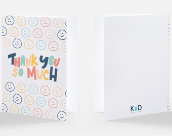 Thank You Greeting Card - Smiles