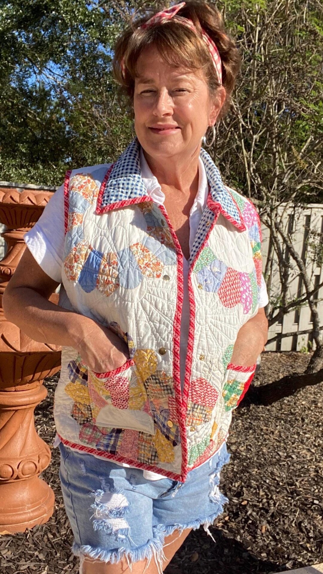 Original Quilted Vest - Latte