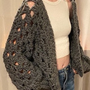 Handmade crochet sweater