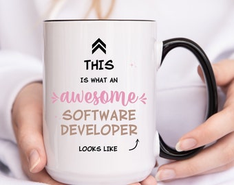 Awesome Software Developer Mug | Software Developer Mug | Developer Gift | Software Developer Graduate | Software Engineer Mug |Gift For Him
