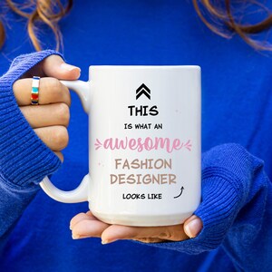 Awesome Fashion Designer Mug | Fashion Designer Mug | Gift For Designer | Fashion Designer Coffee Cup | Funny Designing Mug | Birthday Gift