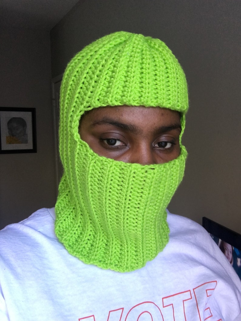Balaclava Crochet Pattern Basic Crochet Balaclava Crochet Etsy