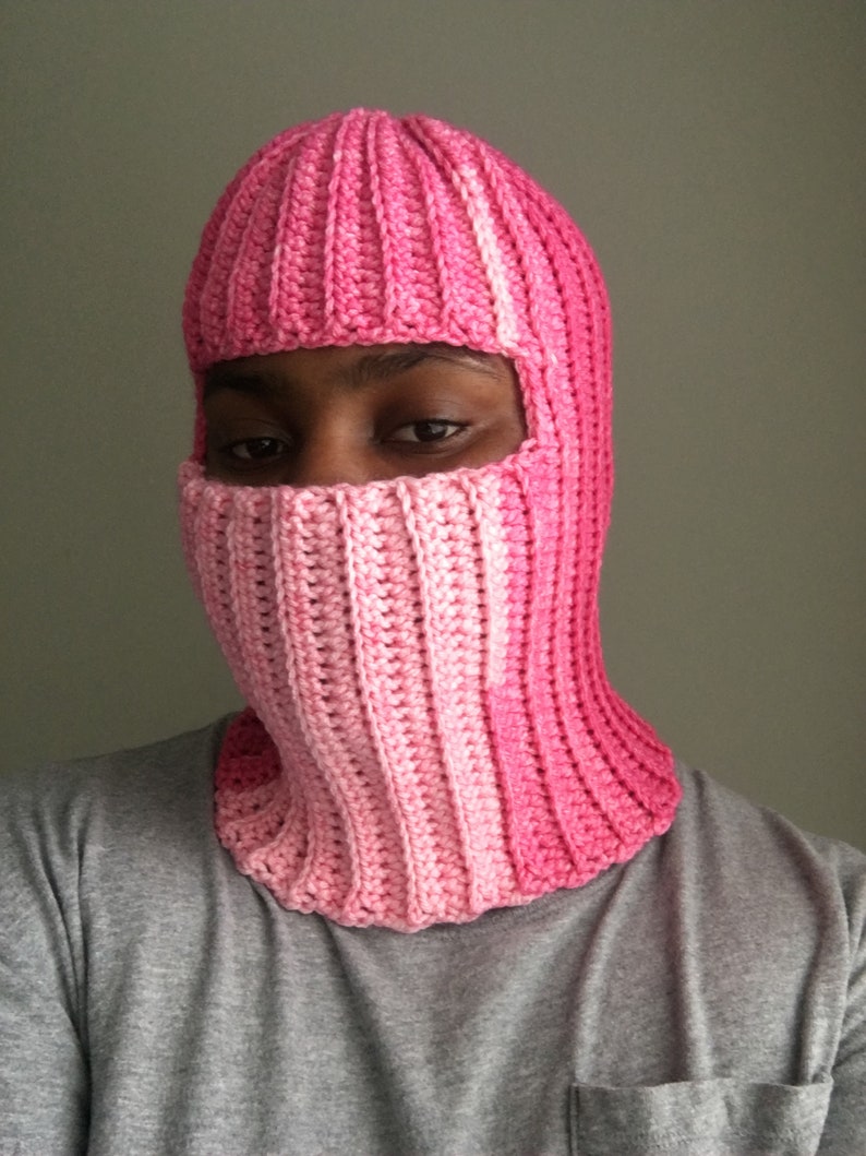 Balaclava Crochet Pattern Basic Crochet Balaclava Crochet Etsy