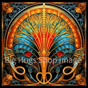Art Deco Ceramic Tile: Roaring 20s Style, Waterproof Coating