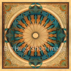 Art Deco Ceramic Tile: Roaring 20s Style Wall Decor