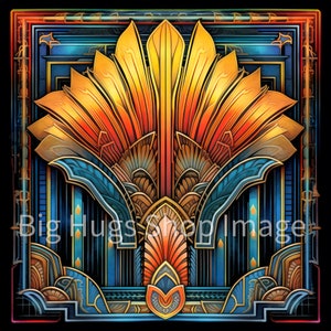 Art Deco Ceramic Tile: Roaring 20s Style, Orca Waterproof Coating