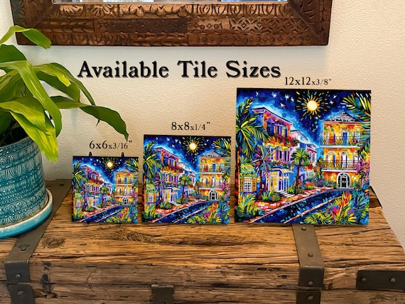 Lghthouse Key West Ceramc Tle Hand Panted Orgnal - Etsy