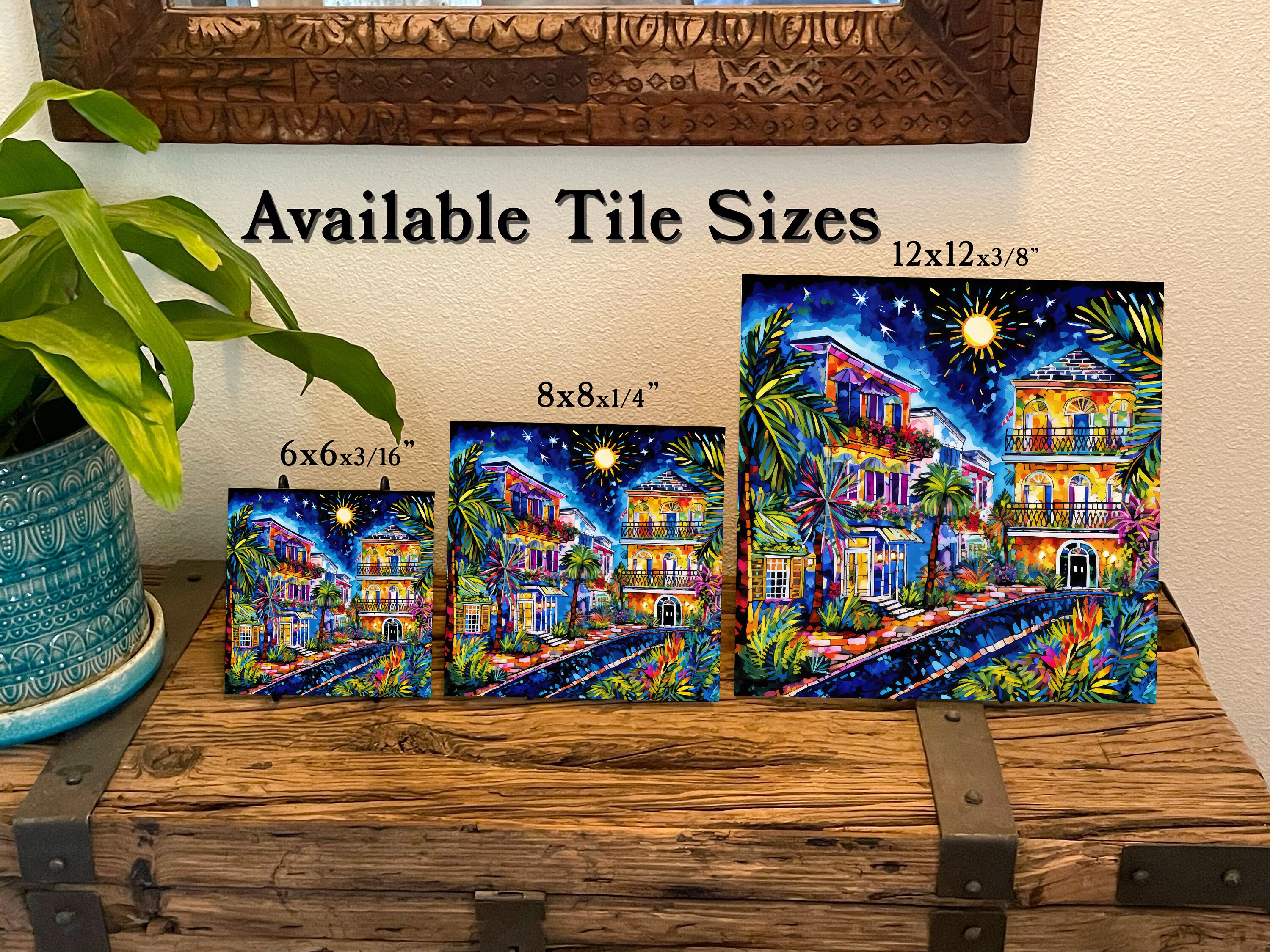 Lghthouse Key West Ceramc Tle Hand Panted Orgnal - Etsy