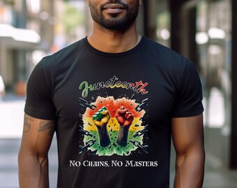 Camiseta Juneteenth, camiseta Celebrate 1865, camiseta Breaking Every Chain, Juneteenth Freeish, camiseta afro-americana Juneteenth, camiseta Black History