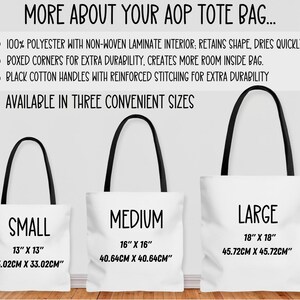 Personalized Black Girl Affirmation Tote Bag, Custom She IS Affirmation Bag, African American Bag, Black Teen Girl Gift, Inspirational Bag immagine 10