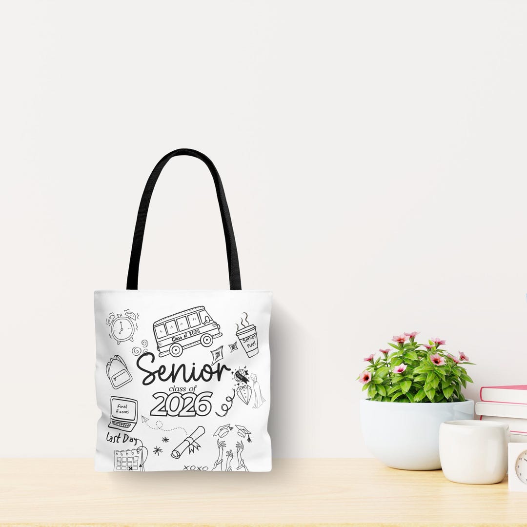 Bolsa tote para formandos de 2026, Bolsa de ombro para formandos de ...