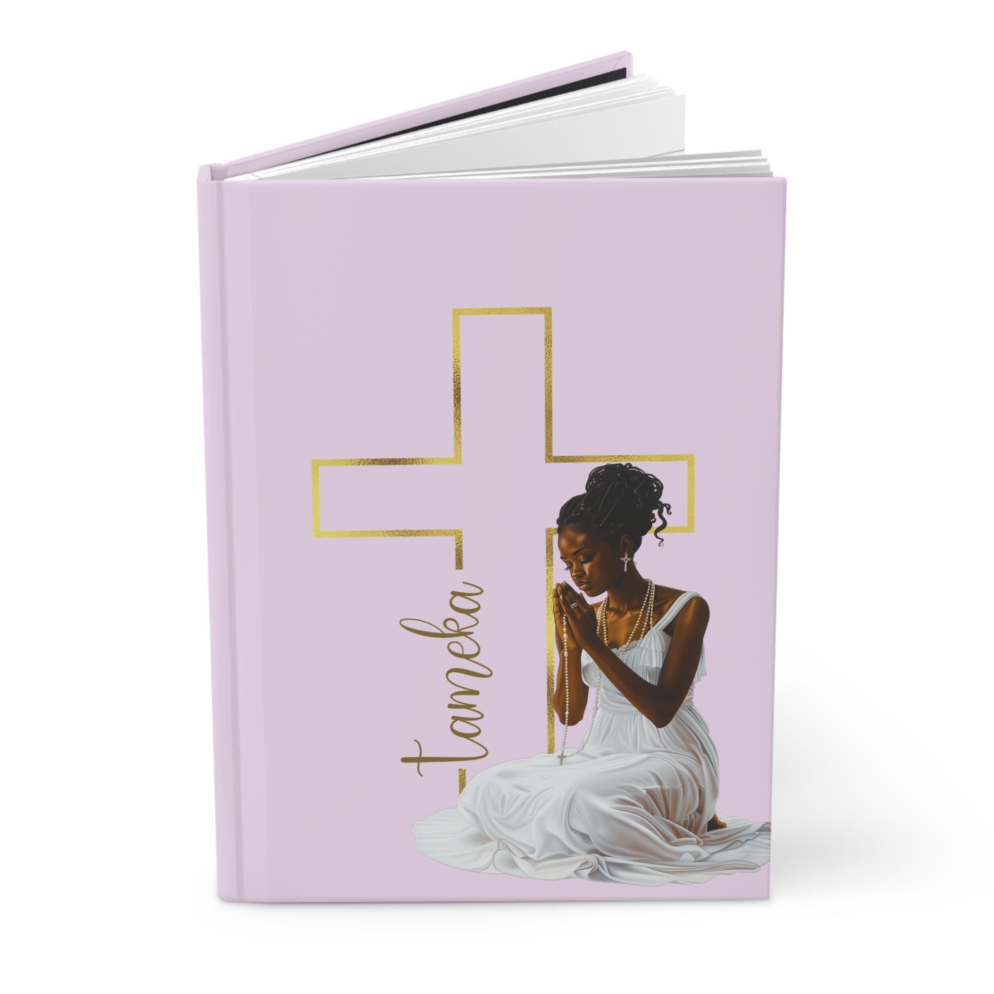 Personalized Black Woman Prayer Journal, Bible Study Notebook, Custom ...