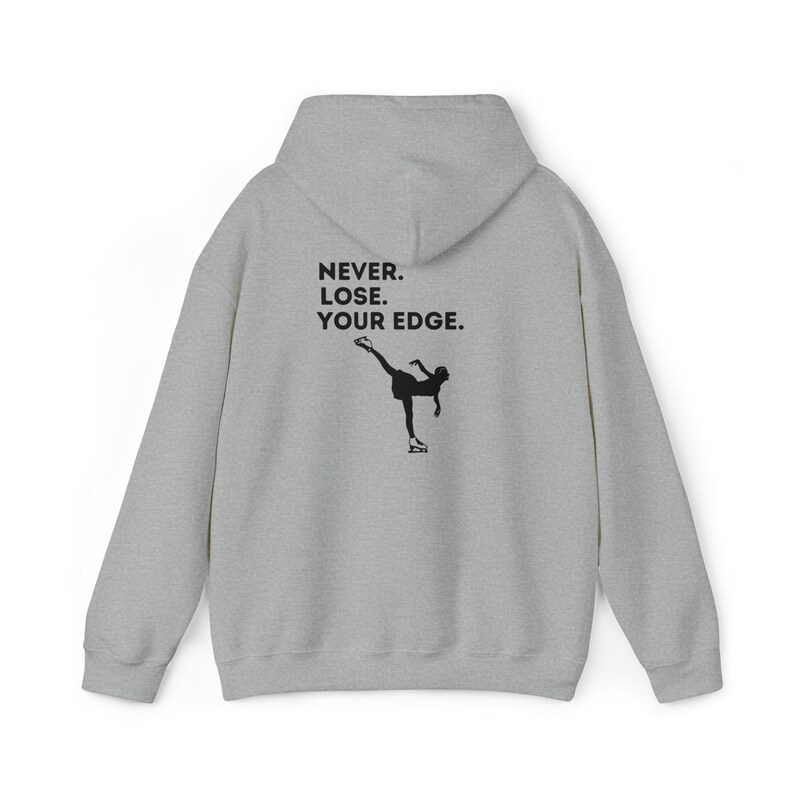 Personalized Never Lose Your Edge Figure Skating Hoodie, Ice Skating