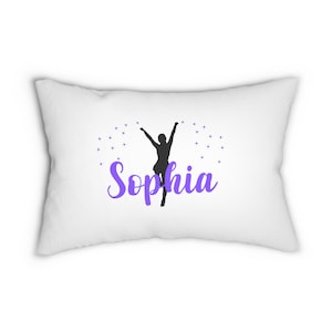 Personalized Cheer Pillow, Custom Cheerleader Pillow, Cheer Team Gift, Cheer Decor, Competitive Cheer Gift, Cheer Bedding, Custom Pillow