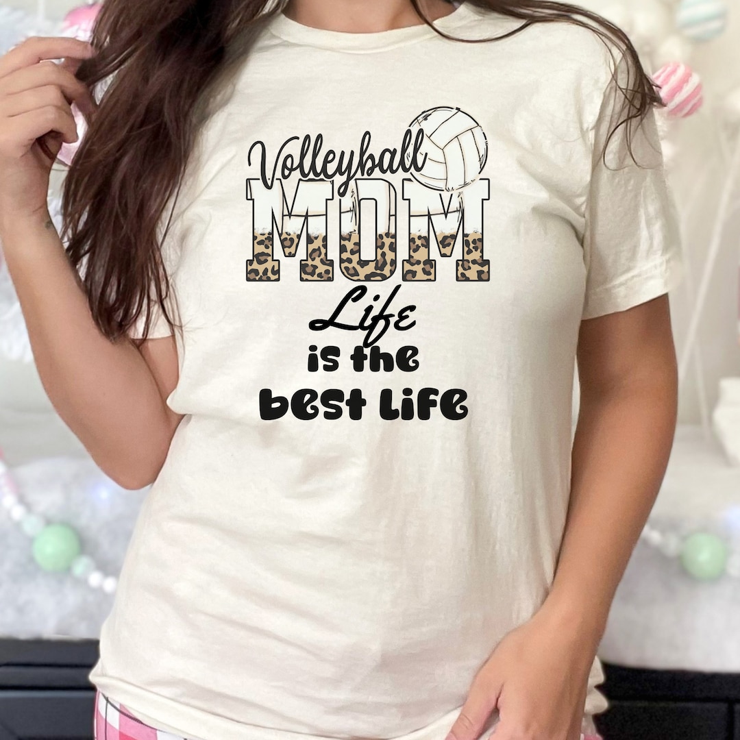 Volleyball Tshirt Preppy Volleyball Season Tshirt Cute Volleyball Tee Volleyball  Shirt, image size:1080x1080