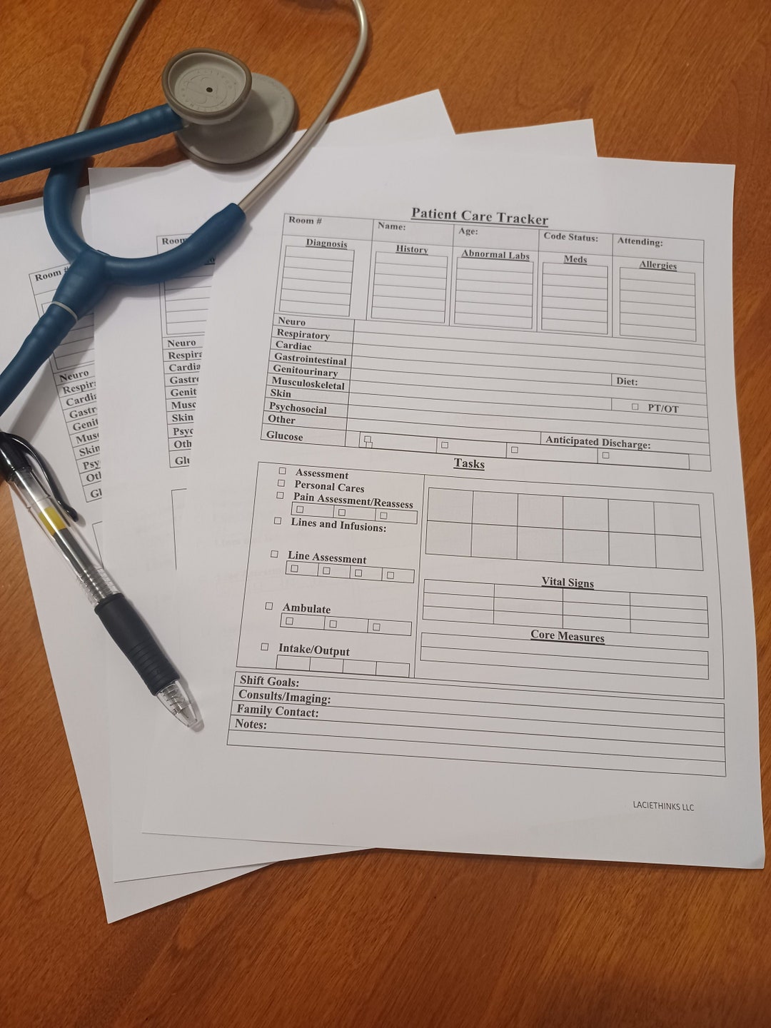Report Note Bmg Nursing Report Notes - Etsy