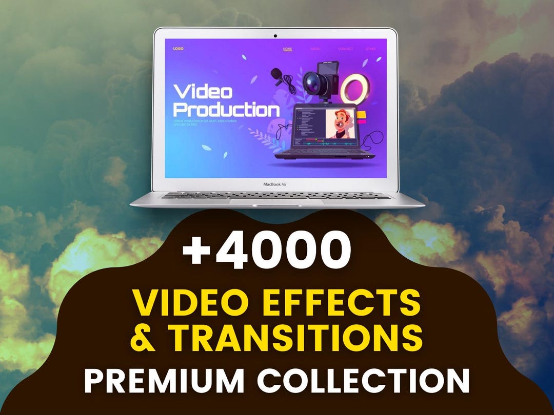 4000 Video Effects Transitions Ultimate Transition Mattes Glass Fire