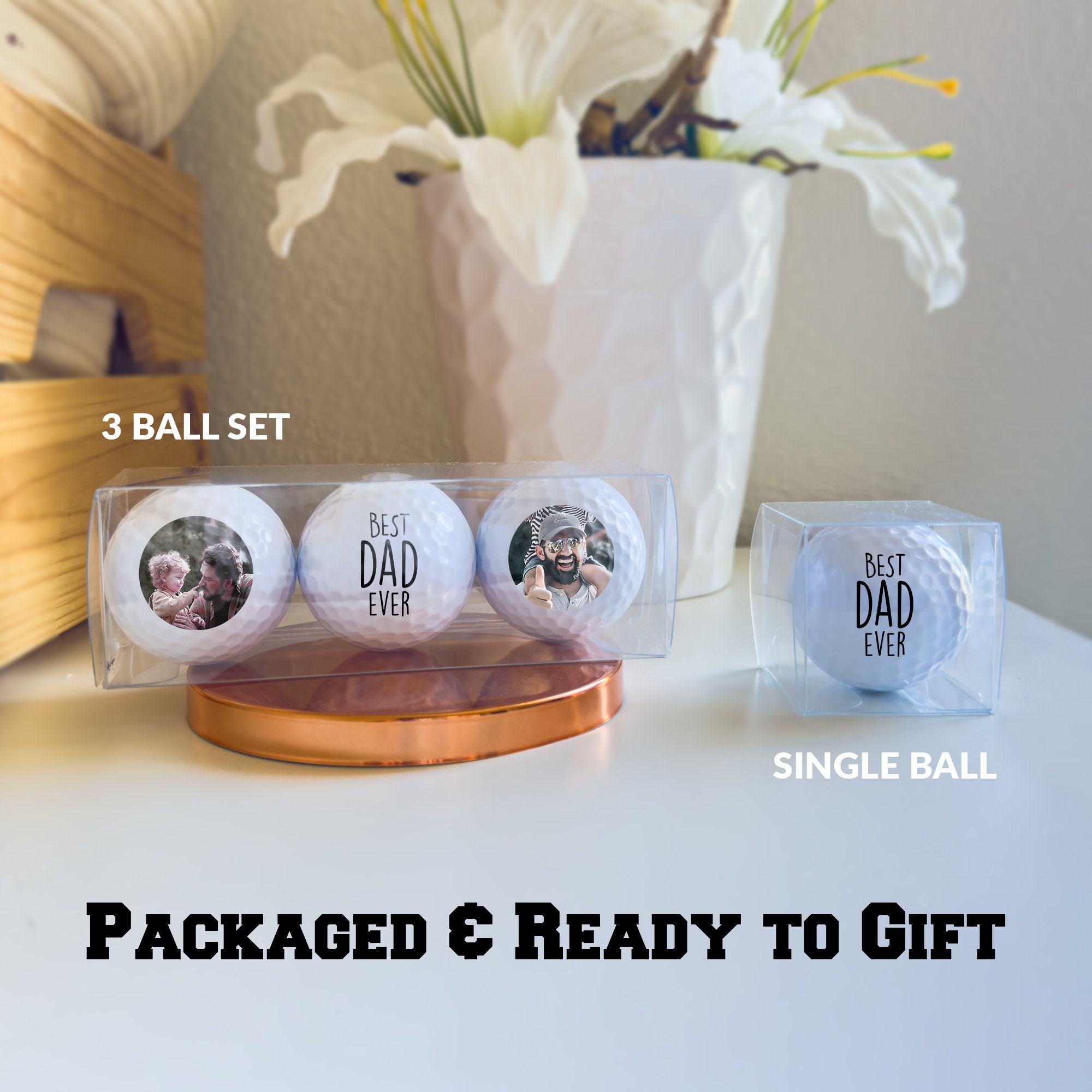 Personalized Golf Balls Gift for Wedding, Anniversary Golf Balls Gift