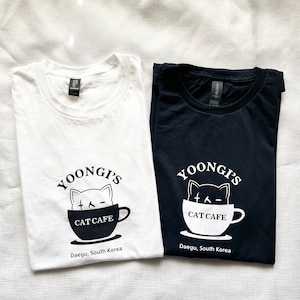 Camiseta de Yoongi’s Cat Cafe