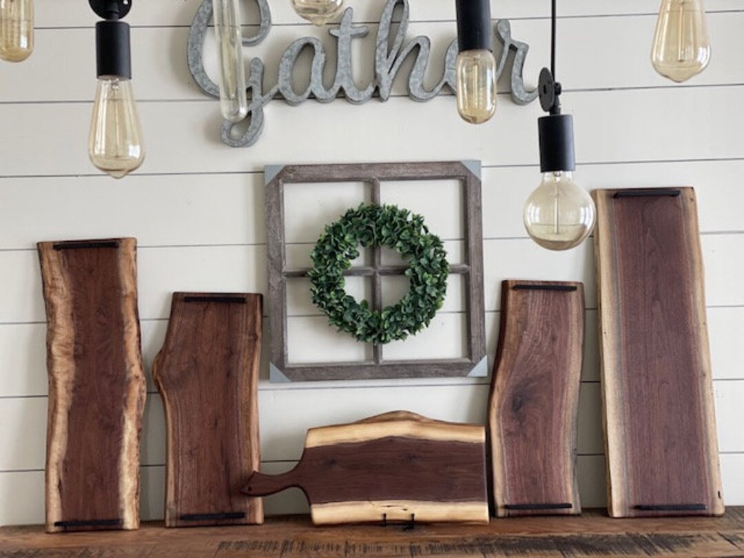 Live Edge Charcuterie Board Etsy Live Edge Charcuterie Board Etsy