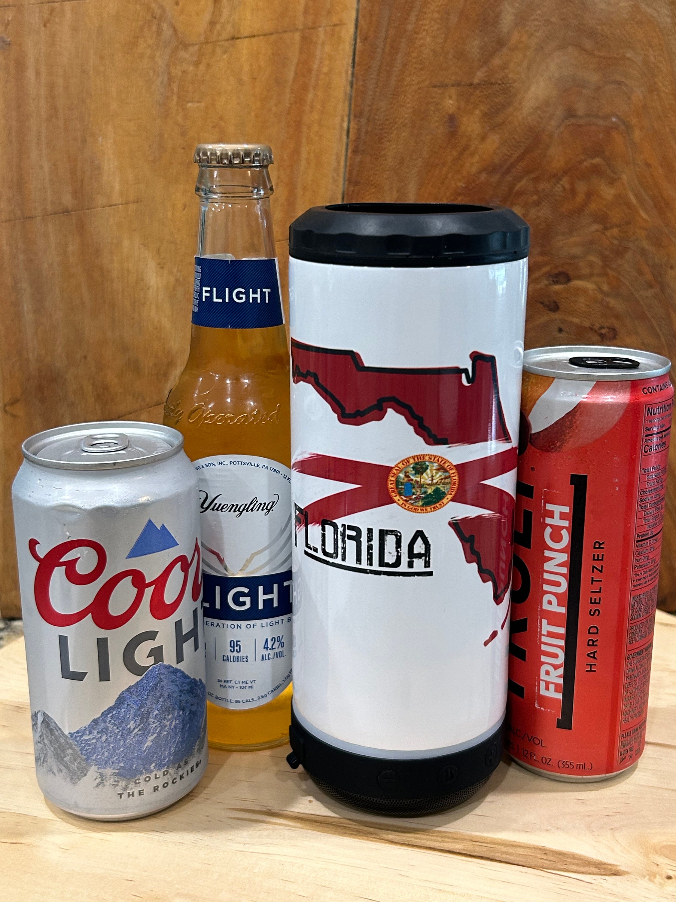 Custom 4in1 Bluetooth Speaker Koozie 