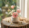 Handmade Glass Flower, Potted Plant Desk Decor product logo