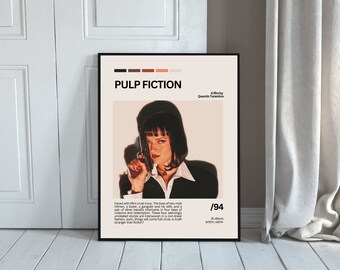 Pulp Fiction Digital Poster
