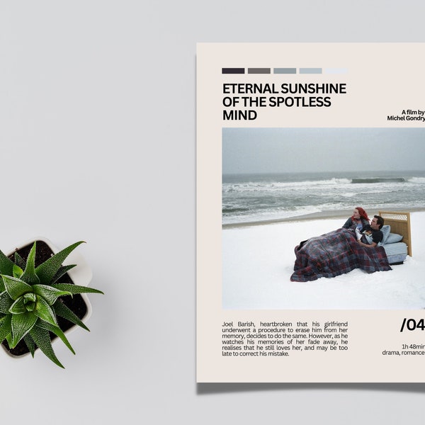 Eternal Sunshine of the Spotless Mind Digital Poster