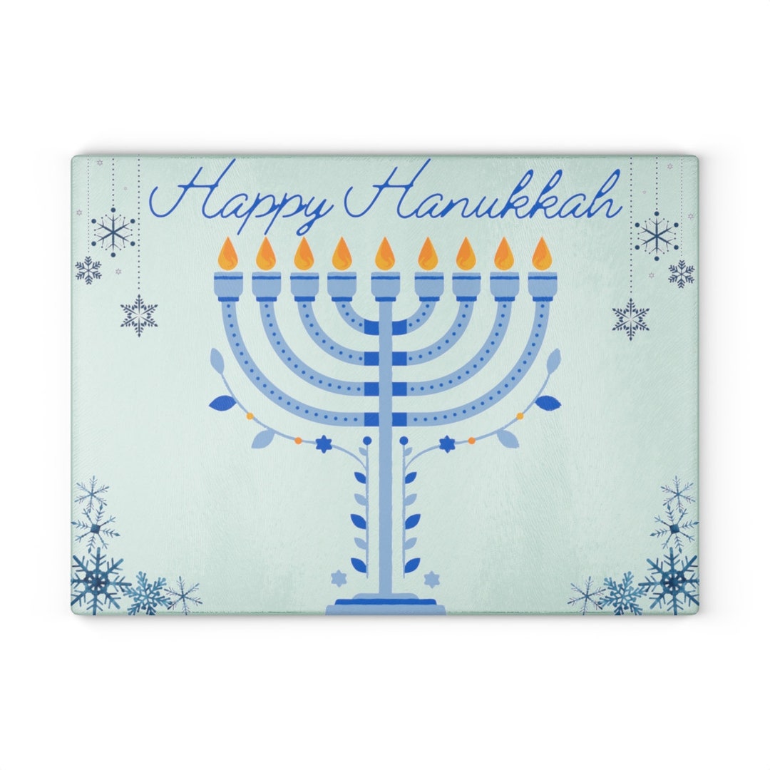 Menorah Trays for Hanukkah Gift Hanukkah Drip Trays Hanukkah