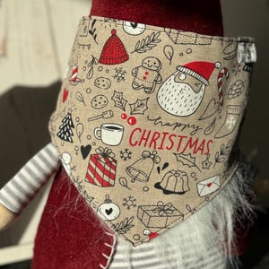 Hundehalstuch Weihnachten – Elastisches Halsband Mit Glöckchen In Rot & Grün, Perfektes Urlaubs-Accessoire Für Hunde