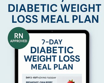 Piano alimentare di 7 giorni per perdere peso con il diabete in formato PDF: ricette approvate dagli infermieri e lista della spesa