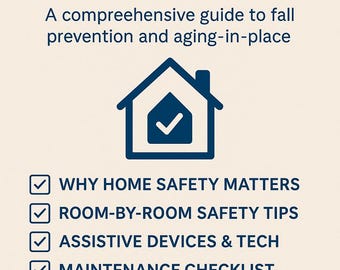 Guida alla sicurezza domestica per gli anziani: Lista di controllo per la prevenzione delle cadute (download PDF creato da RN)