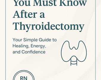 Guida alla ripresa dopo tiroidectomia / Consigli per la guarigione approvati dagli infermieri (PDF)