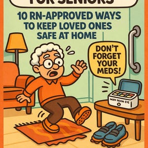 Rn-approved Fall Prevention Checklist for Seniors | Home Safety Guide ...