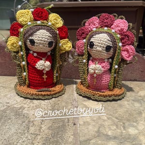 Crochet Virgen de Guadalupe