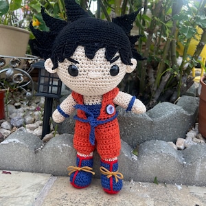 Goku Crochet Plush