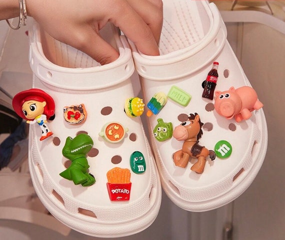 Conjunto de amuletos de Wendy para Crocs, Pines de zapatos