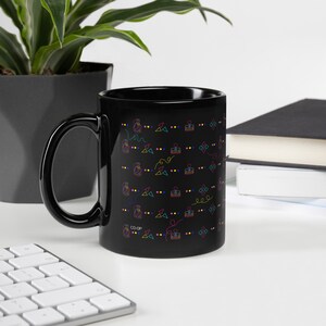 Arcade Classic | RETRO | Black Glossy Mug