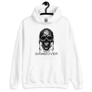 Game Over Skull | PIXEL | Unisex Hoodie