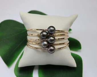 Brazalete de perlas tahitianas