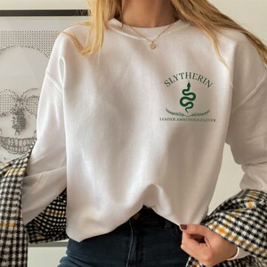 Slytherine Sweatshirt Etsy