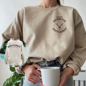 Hufflepuff college sweatshirt on sale