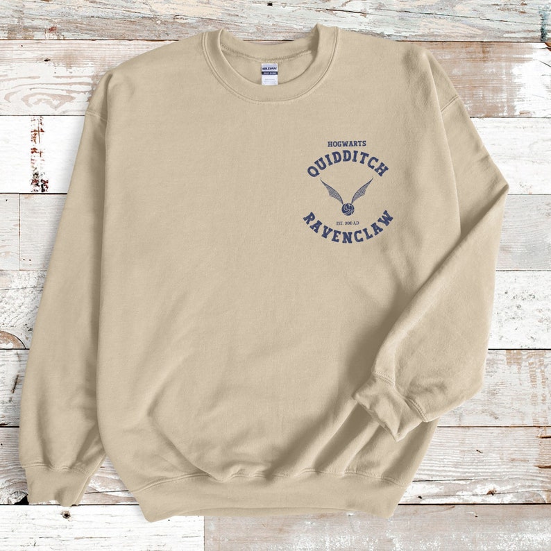 Wizard House Sweatshirt, Wizard House Shirts, Wizard House Shirt, Ravenclawe, Ravenclawe Sweatshirt, Ravenclawe Shirt, HP Shirt, HP Houses image 3