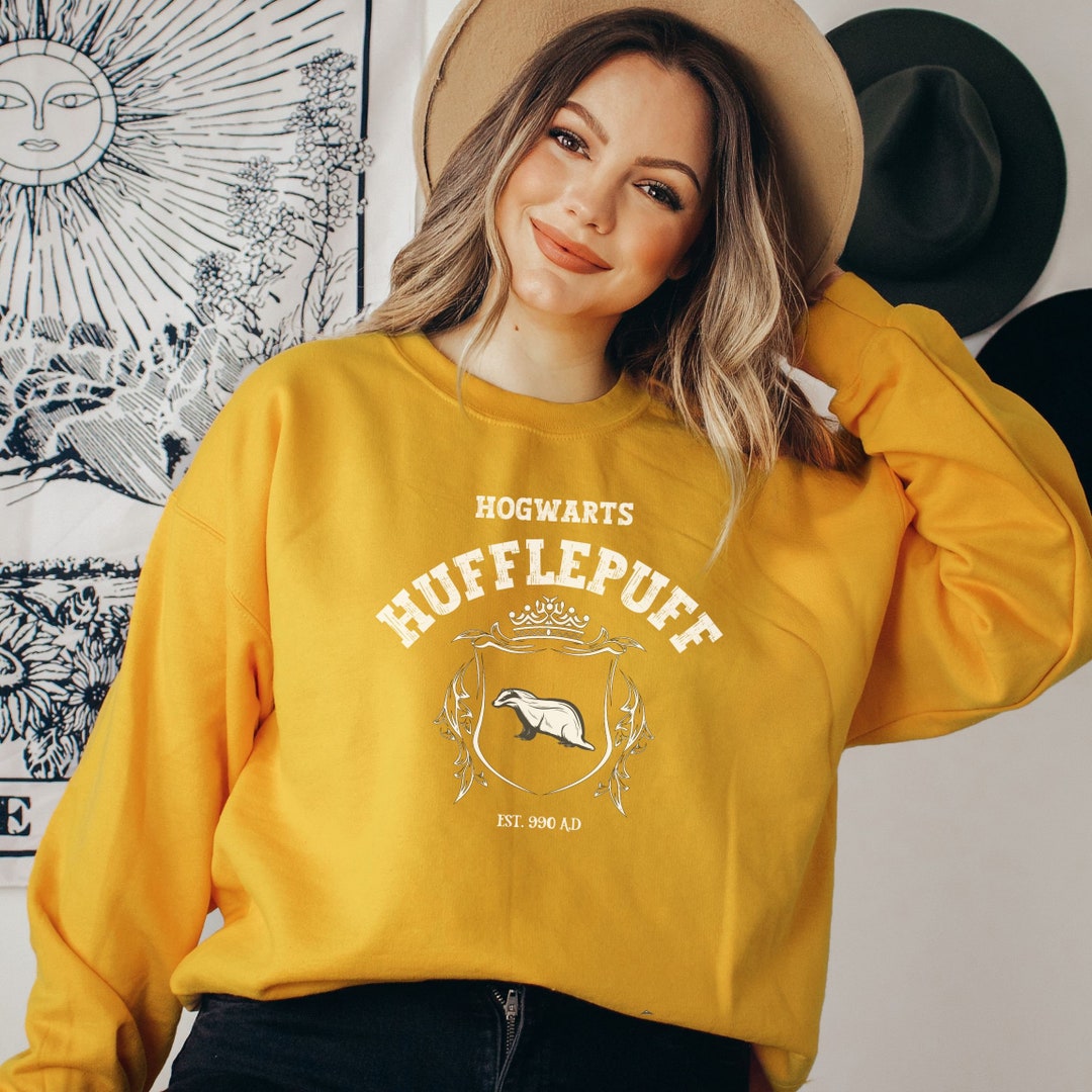 Hufflepuff embroidered crewneck sale