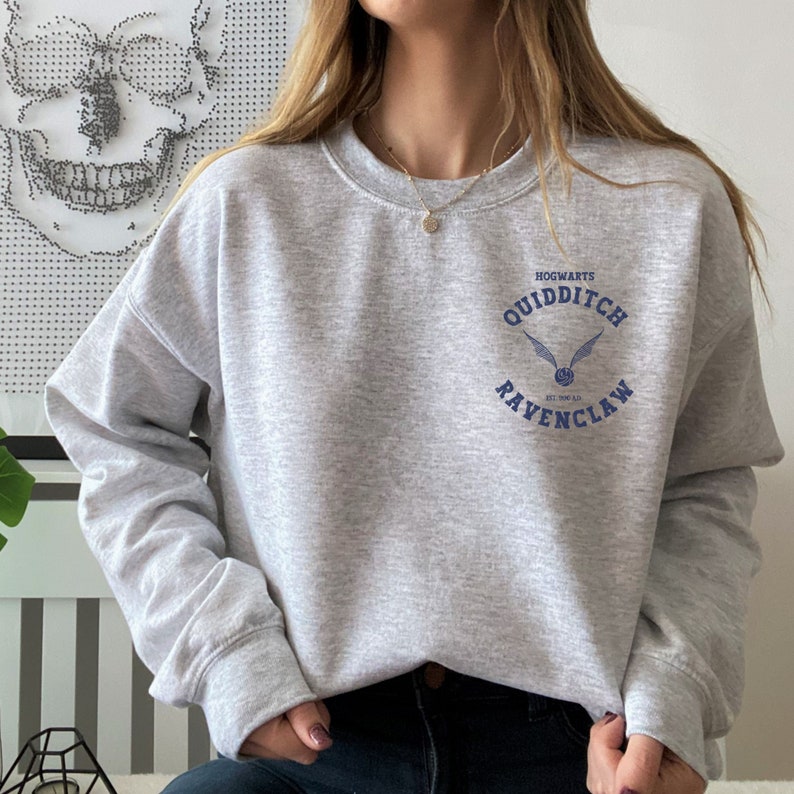 Wizard House Sweatshirt, Wizard House Shirts, Wizard House Shirt, Ravenclawe, Ravenclawe Sweatshirt, Ravenclawe Shirt, HP Shirt, HP Houses image 8