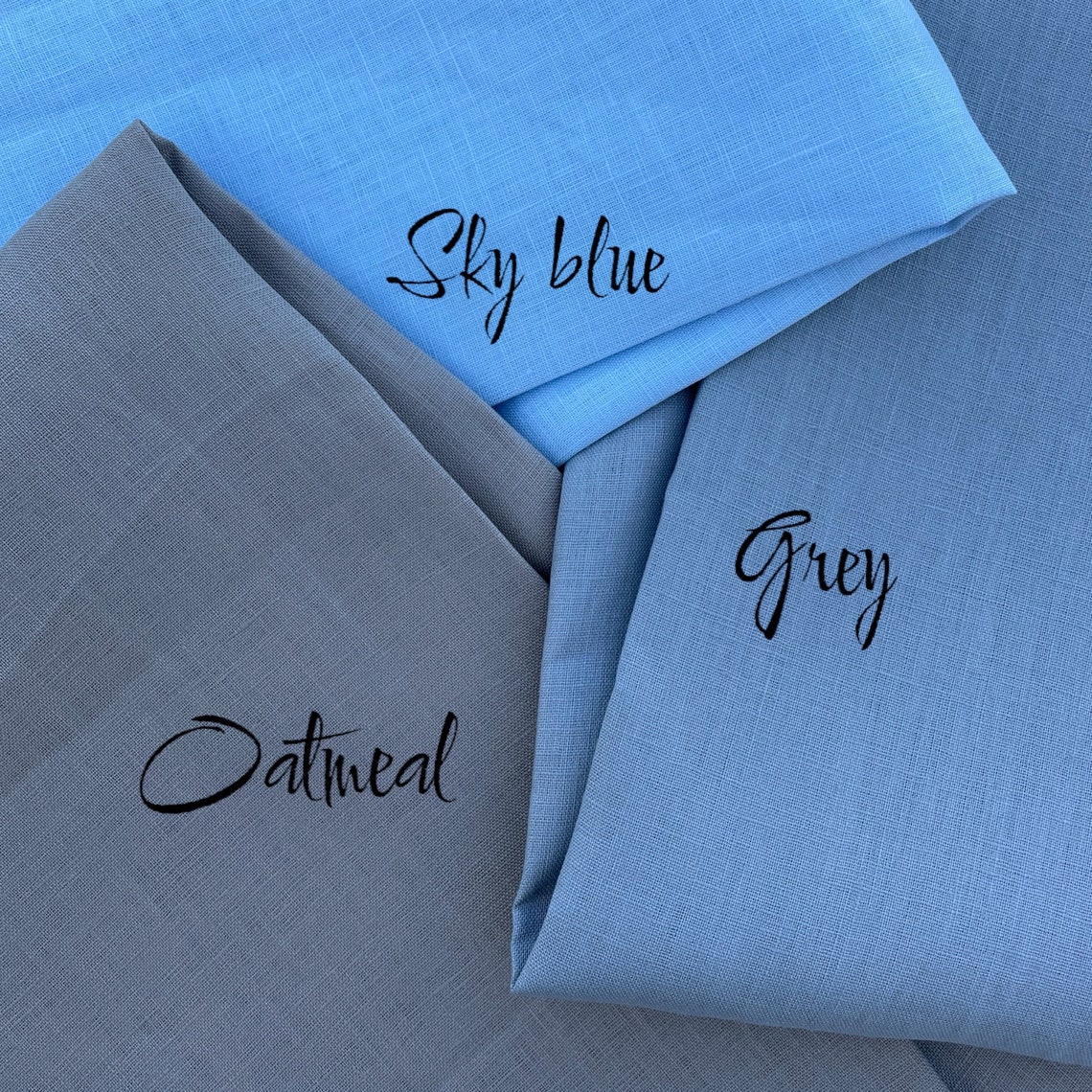 Natural Linen Fabric 100 Softened Stonewashed 138cm or 54 Width NO