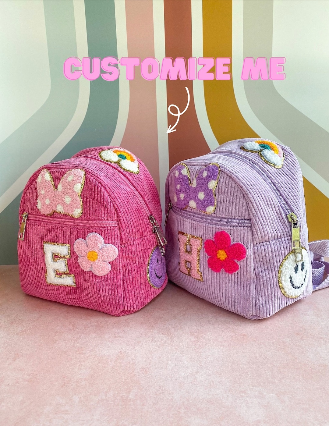 Custom Mini Backpack, Personalized Backpack, Kids Backpack, Custom Kids