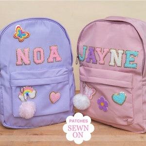 Personalized Varsity Letter Backpack