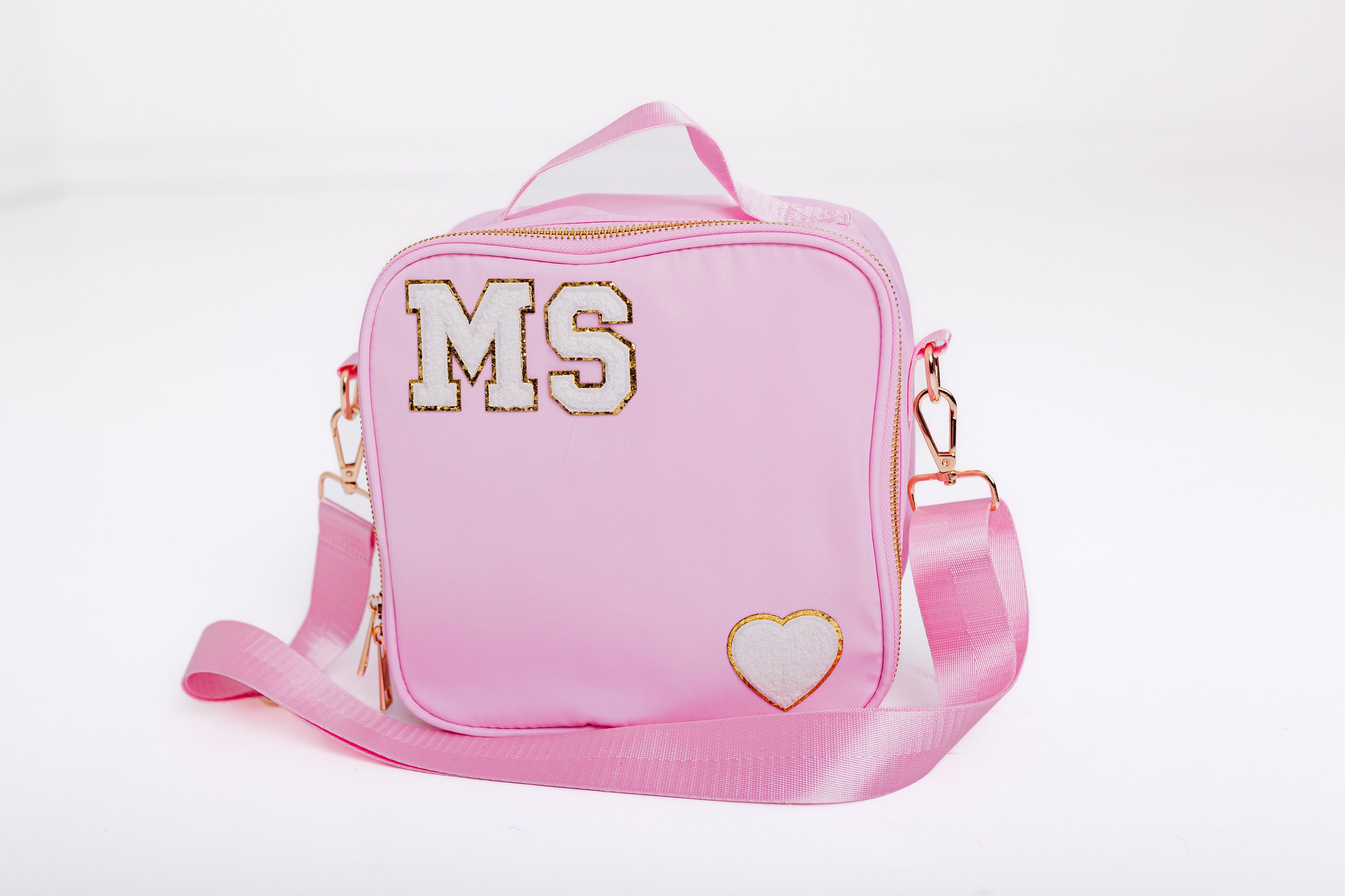 Custom Lunch Box for Kids - Personalized Lunch Bag With Name, Chenille ...